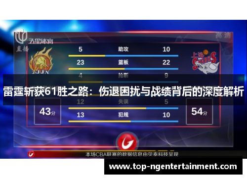 雷霆斩获61胜之路:伤退困扰与战绩背后的深度解析 雷霆斩获61胜之路:伤退困扰与战绩背后的深度解析